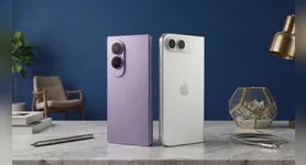 Imagem ilustrativa da notícia iPhone Duo x Galaxy Z Fold 8: qual celular dobrável é o melhor?