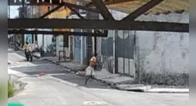Vítima ainda tentou fugir do atirador, mas acabou executada por vários disparos