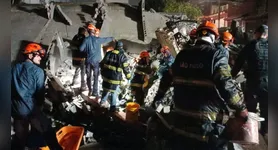 Prédio ainda estava em construção o que evitou a tragédia ser maior