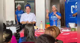 Oficinas de gastronomia do Círio Iluminado apresentam receitas paraenses e novas técnicas culinárias aos moradores das comunidades.