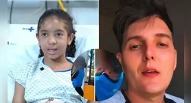 Safira Gomes, de 13 anos, segue se recuperando após receber mais de 100 picadas de abelhas e agradeceu ao motociclista que a socorreu.