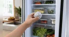 Bolinhas de papel-alumínio na geladeira viralizaram como suposto truque para conservar alimentos, mas não há benefício comprovado para essa prática.