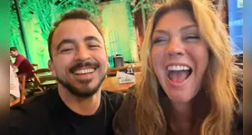 Simony fez declaração de amor para o namorado, Matheus Naro, no aniversário dele nesta sexta-feira (25).