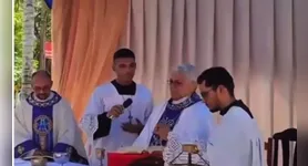 Dom Raimundo Possidônio passou mal durante a missa de encerramento do Círio de Nossa Senhora de Nazaré, em Nova Esperança do Piriá.