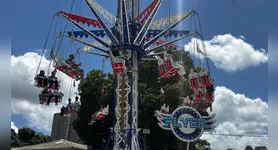 Arraial de Nazaré abre ao público nesta quarta-feira (30), com estandes, comidas típicas, artesanato e brinquedos do Parque Ita.