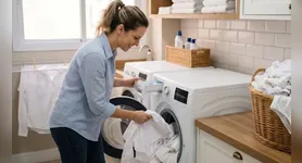 Outro cuidado importante é não misturar produtos de limpeza. Combinações inadequadas podem provocar reações químicas perigosas e também comprometer o tecido.