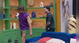 Os dois peões protagonizaram uma discussão após divergirem sobre as estratégias para a próxima formação da Roça.