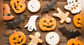 Imagem ilustrativa da notícia Cookie de Halloween: aprenda a fazer biscoitos decorados em casa