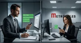 Mensagens extraídas do celular de Daniel Vorcaro pela Polícia Federal indicam que o ex-banqueiro sugeria pautas e solicitava alterações em reportagens do Metrópoles antes da publicação.
