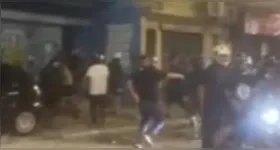 Membros da torcida do Remo e do Corinthians teriam pegado faixas e instrumentos da Terror Bicolor.