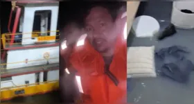 Segundo os tripulantes, situação teria sido resultado de neglicência dos resposáveis pela embarcação.