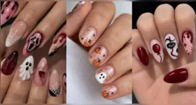 Diferentes combinações de cores, desenhos e acabamentos, é possível criar uma produção que combine com a fantasia ou simplesmente leve o Halloween para as mãos.