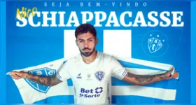 Nico Schiappacasse está regularizado pelo Paysandu, mas será preservado contra a Ferroviária e deve estrear pelo Papão diante da Inter de Limeira, no próximo domingo (20/09), na Curuzu.