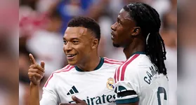 Mbappé, Jude Bellingham e Arda Güler marcaram para o time merengue.