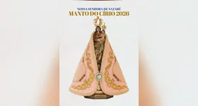 Imagem ilustrativa da notícia Manto do Círio de Nazaré 2026 é apresentado. Veja as imagens