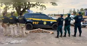 Polícia Rodoviária Federal apreende 44 tabletes de entorpecentes em Capanema/PA
