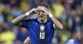 Raphinha marcou um dos gols da vitória