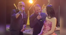 Rick apareceu de surpresa em um aniversário de 15 anos no domingo (20).