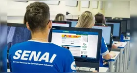 Vagas no Senai: ao todo, são mais de 70 opções de cursos, distribuídas em diferentes áreas profissionais.