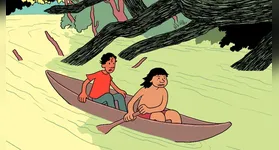 Detalhe da capa de Vicente – Terra Morta