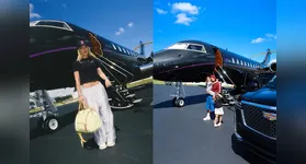 Virginia e Zé Felipe estão em viagem com os filhos do casal em Miami.