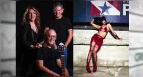 Os destaques do festival são a cantora Jaloo e oprojeto Trilogia, que reúne Lucinha Bastos, Mahrco Monteiro e Nilson Chaves.
