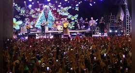 Frei Gilson se apresenta no Círio Musical, em Belém, na noite desta quarta-feira (14/10).