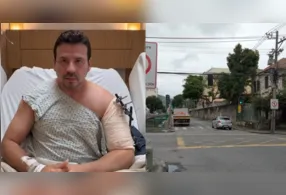 O cirurgião vascular Harold Benjamin Aranibar compartilhou no Instagram um vídeo sobre o assalto em que foi baleado na Avenida Professor Manoel de Abreu, nos arredores do Maracanã, no Rio de Janeiro.