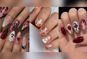 Diferentes combinações de cores, desenhos e acabamentos, é possível criar uma produção que combine com a fantasia ou simplesmente leve o Halloween para as mãos.