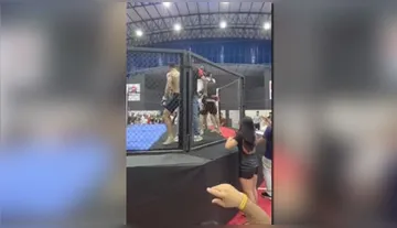 Imagem ilustrativa da imagem Luta de MMA em Breu Branco termina em confusão no octógono