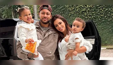 Imagem ilustrativa da imagem Neymar deixa escapar nome da terceira filha com Bruna Biancardi
