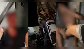 Imagem ilustrativa da imagem Vídeo: suposta briga entre torcidas assusta moradores na Pedreira