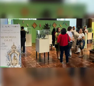 Imagem ilustrativa da imagem Joias de Nazaré: exposição em Belém transforma memórias do Círio em arte
