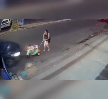 Imagem ilustrativa da imagem Homem é preso após atropelar bebês gêmeos em Imperatriz
