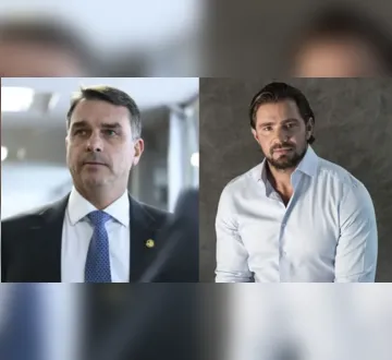 Imagem ilustrativa da imagem Flávio Bolsonaro evita explicar repasse de Vorcaro ao filme Dark Horse