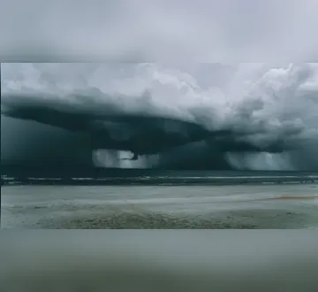 Imagem ilustrativa da imagem Ciclone extratropical deve trazer temporais e chuvas fortes ao Brasil
