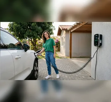 Imagem ilustrativa da imagem Vai carregar carro elétrico em casa? Veja como preparar a instalação elétrica
