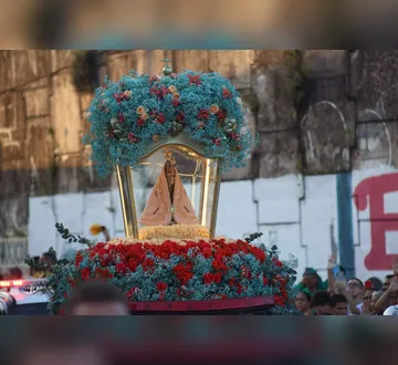 Imagem ilustrativa da imagem Veja a galeria de fotos da Romaria Rodoviária do Círio 2026