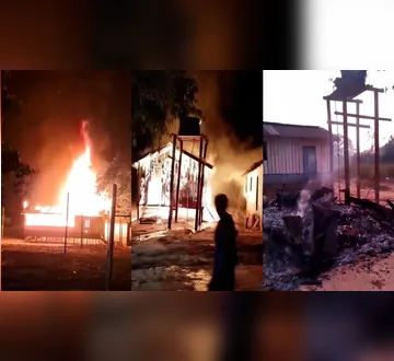 Imagem ilustrativa da imagem Incêndio destrói escola municipal na zona rural de Óbidos
