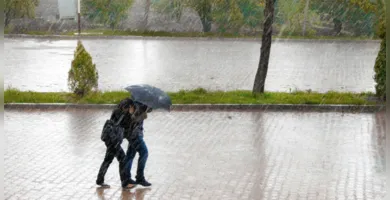 Imagem ilustrativa da imagem Fim de semana de eleições terá chuva no Centro-Sul e calor no Pará