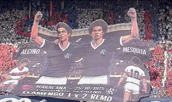Imagem ilustrativa da notícia: Ídolos históricos e Nazinha são homenageados pela torcida do Remo