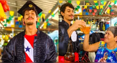 As fotos reuniram comentários de admiração de pessoas que acompanharam a história de Manoel desde sua aprovação e que enxergaram em sua história um exemplo de determinação e gratidão.