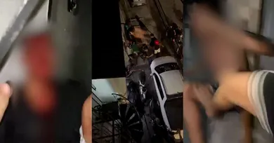 Imagem ilustrativa da notícia: Vídeo: suposta briga entre torcidas assusta moradores na Pedreira