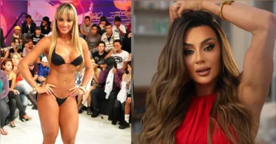 Juju Salimeni relembra rejeição inicial no Pânico por causa do corpo musculoso e conta como sua trajetória se tornou referência para outras mulheres.