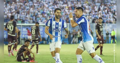Caio Mello marcou um golaço de falta