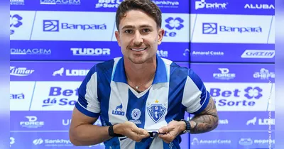 Renan Castro é apresentado no Paysandu