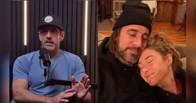 Aaron Rodgers fala sobre o término do noivado com Shailene Woodley em podcast.