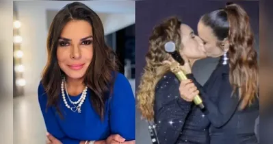 O beijaço entre Daniela Mercury e Ivete Sangalo foi demais para Mara Maravilha