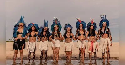 As Suraras do Tapajós levam o carimbó paraense, a ancestralidade indígena e a defesa dos territórios amazônicos a Macapá, com shows gratuitos nos dias 27 e 28 de outubro.