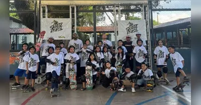 Durante os três dias de programação, os participantes terão a oportunidade de conhecer e praticar o skate com acompanhamento durante as atividades.